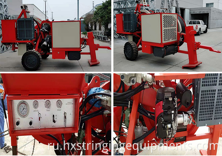 hydraulic puller tensioner cable stringing equipment